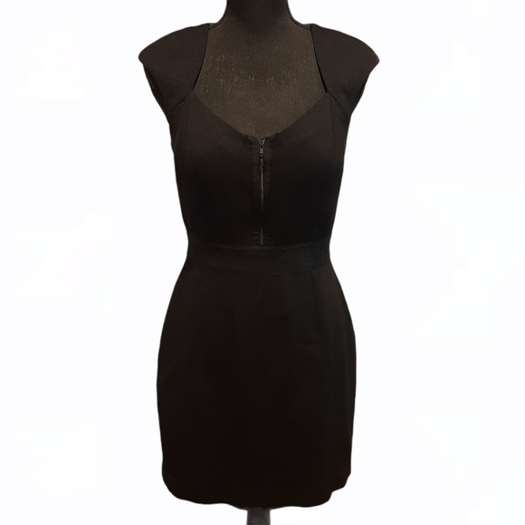*SOLD* White House Black Market 2 Zippers Dress- SZ 6 - Picture 2 of 16